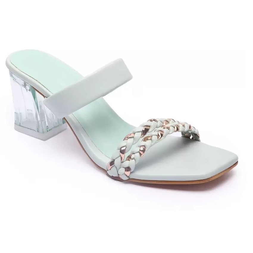 Buy IndiForce Green Heeled Sandals for Women Online at Best Prices in India  - JioMart.